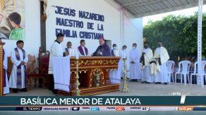 Realizan misa por la salud de los enfermos en la Basílica Jesús Nazareno de Atalaya