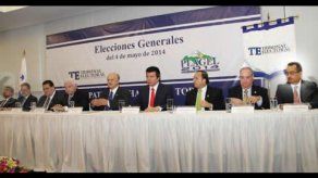 Moncada Luna y Fiscal Electoral evitaron a los medios tras acto del TE