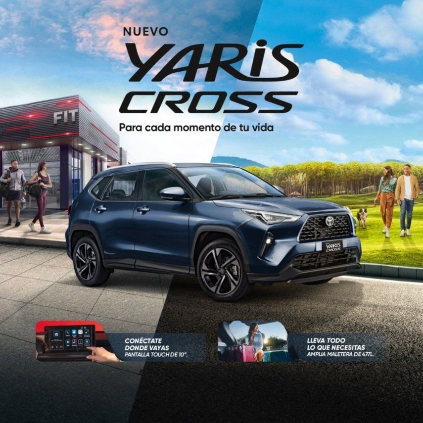 Ricardo Pérez presenta el nuevo Toyota Yaris Cross