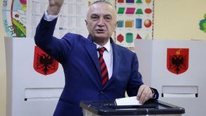 El presidente&nbsp; de Albania Ilir Meta.