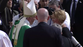 Papa Francisco saluda a presidentes de Cuba Papa Francisco saluda a presidentes de Cuba