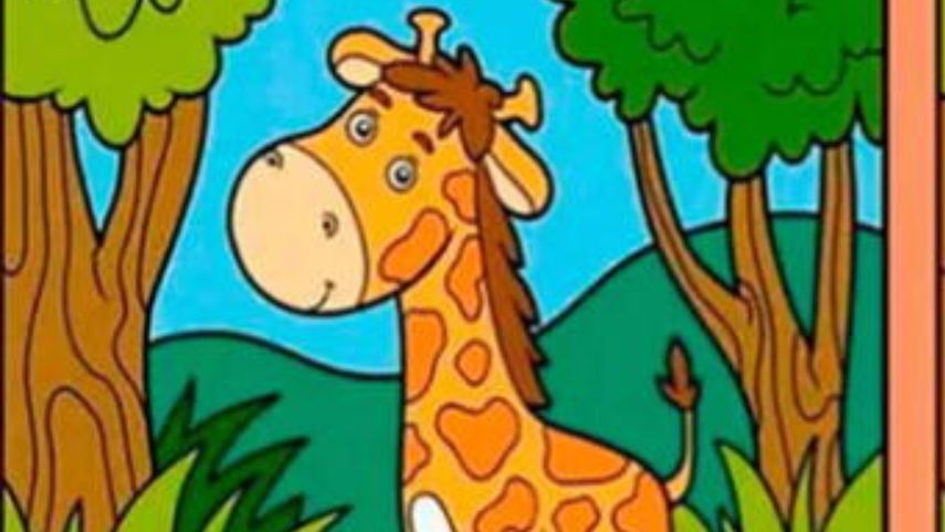 Desafío visual de la Jirafa