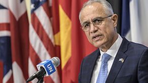 El embajador reconocido de Afganistán ante la ONU, Ghulam Isaczai.