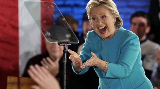 Clinton y Trump, notas discordantes hasta final de campaña