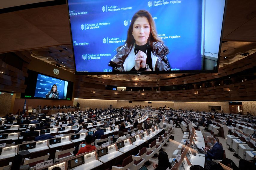 La primera viceministra de Relaciones Exteriores de Ucrania