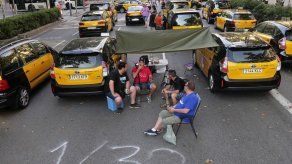 Taxistas mantienen su protesta en España