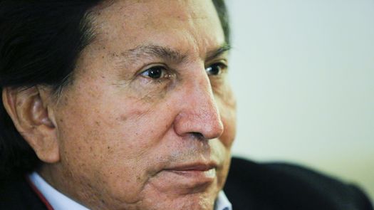 Fotografía de archivo fechada el 28 de mayo de 2017 que muestra al expresidente peruano Alejandro Toledo.