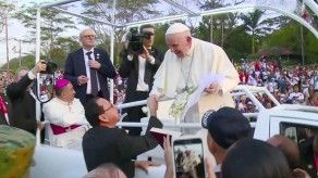 Papa desata emociones por su visita en Panamá Papa desata emociones por su visita en Panamá