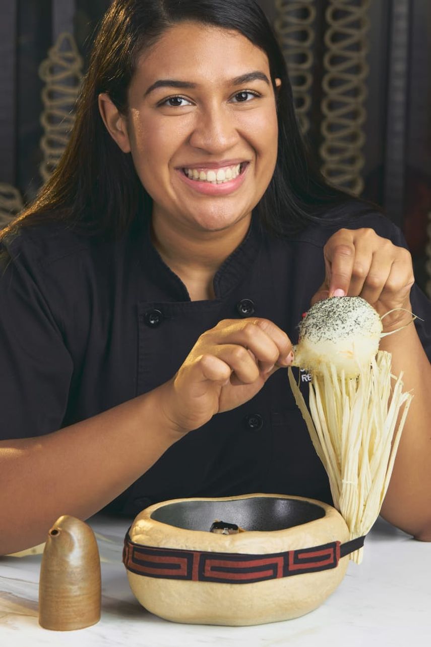 Chef Gabriela Sarmiento. Chef Gabriela Sarmiento.