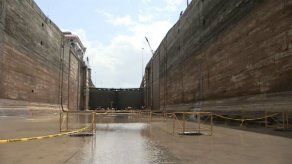 Canal de Panamá da mantenimiento a esclusas de Pedro Miguel en el Pacífico