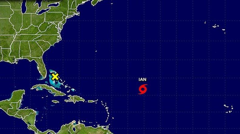 Se forman tormenta Ian en el Atlántico y huracán Orlene en el Pacífico