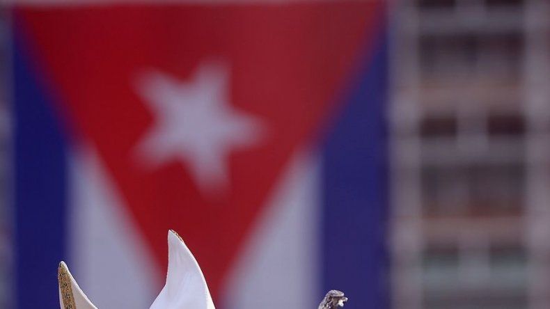 Papa Francisco oficia su primera misa en Cuba