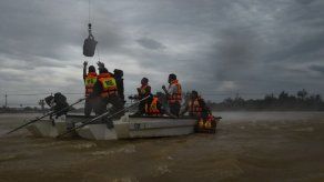 El sur inundado de Tailandia