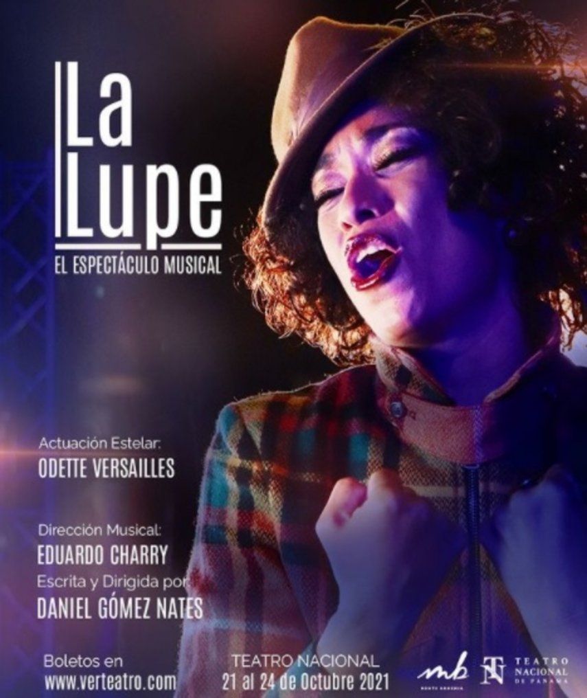 Espectáculo musical de La Lupe en el Teatro Nacional del 21 al 24 de octubre