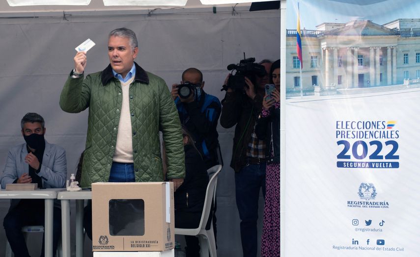 El presidente de Colombia