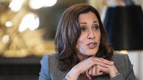 La vicepresidenta de Estados Unidos, Kamala Harris﻿.