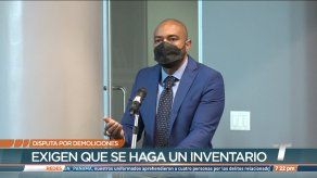 Se registra disputa por demoliciones