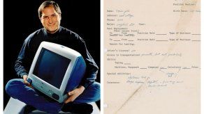 Pagan 174.000 dólares por solicitud de empleo de Steve Jobs con faltas ortográficas