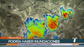 Pronostican lluvias y fuertes vientos por incidencia de frente frío