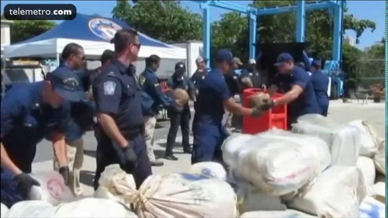 Incautan 2 toneladas de marihuana, mayor cargamento en el Caribe en 2014