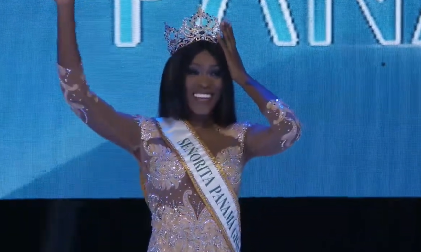 Coronan a Katie Caicedo como Señorita Panamá Grand en Señorita Panamá 2021