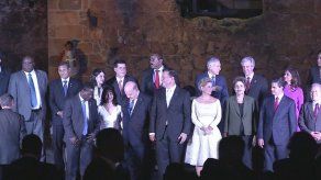 Mandatarios asisten a Cena de Estado en Panamá la Vieja