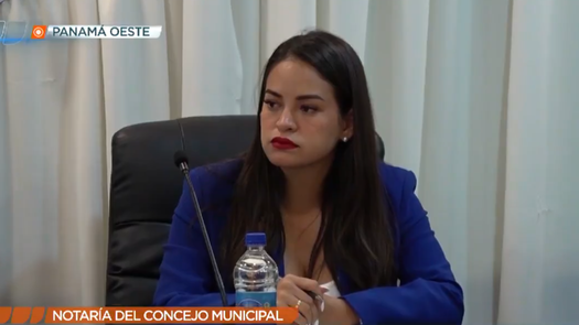 Stefany Peñalba, alcaldesa de Arraiján que enfrenta una solicitud de revocatoria de mandato. 