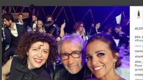 Paula Echevarría reclama la igualdad salarial en los premios Feroz