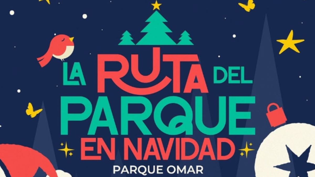 Lanzan "La Ruta del Parque en Navidad" en el Parque Omar con actividades para toda la familia