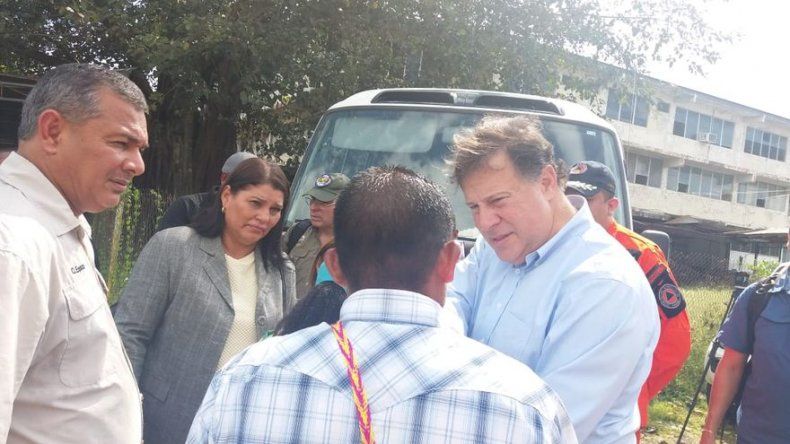 Varela se reúne con familiares de docente y estudiantes fallecidos en la comarca Ngäbe Buglé