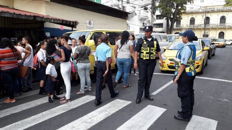 ATTT y la DNOT realizan inversión de carriles y campaña de educación vial por retorno a clases