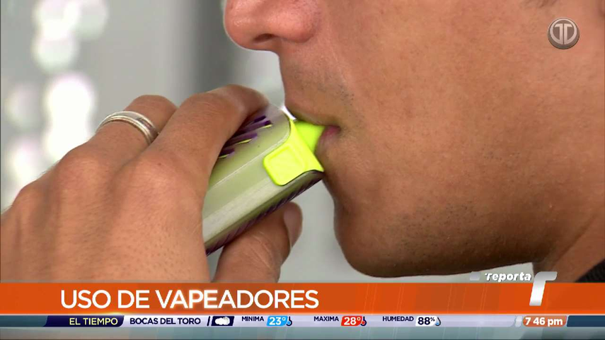 Autoridades advierten sobre el uso de vapeadores&nbsp;