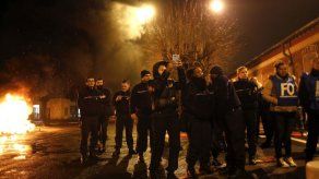 Francia: Choques en las protestas de guardias de prisiones