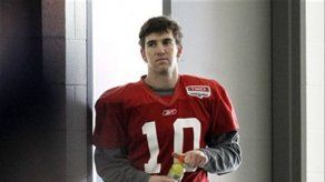 Eli Manning se pierde parte de entrenamiento por gastrointeritis