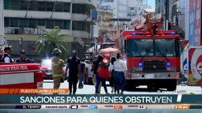 Desafíos de estamentos de emergencia ante ocupación de áreas públicas