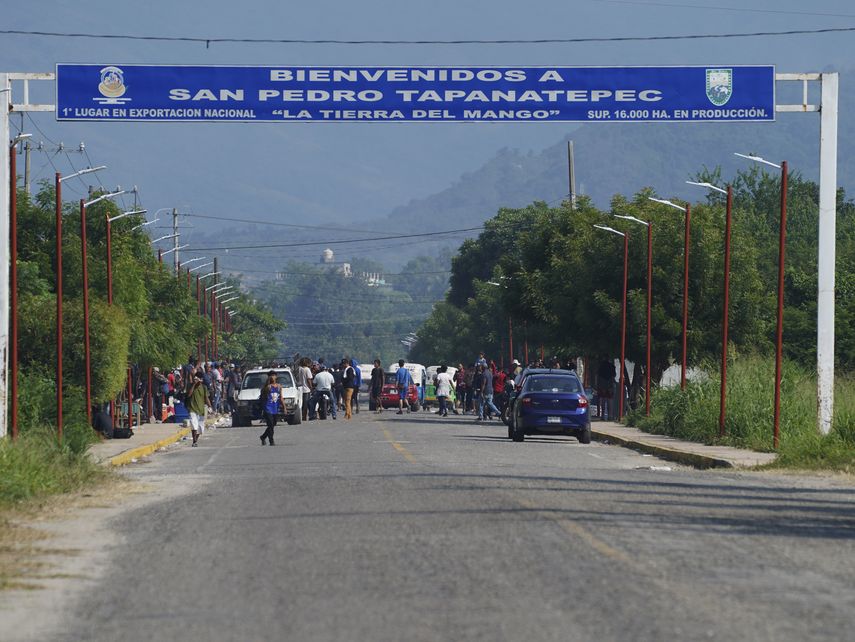 El campamento de migrantes lleva funcionando desde inicios de agosto como centro de expedición de documentos de tránsito a extranjeros.