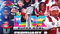 Super Bowl LX entre los New England Patriots y los Seattle Seahawks. Super Bowl LX entre los New England Patriots y los Seattle Seahawks.