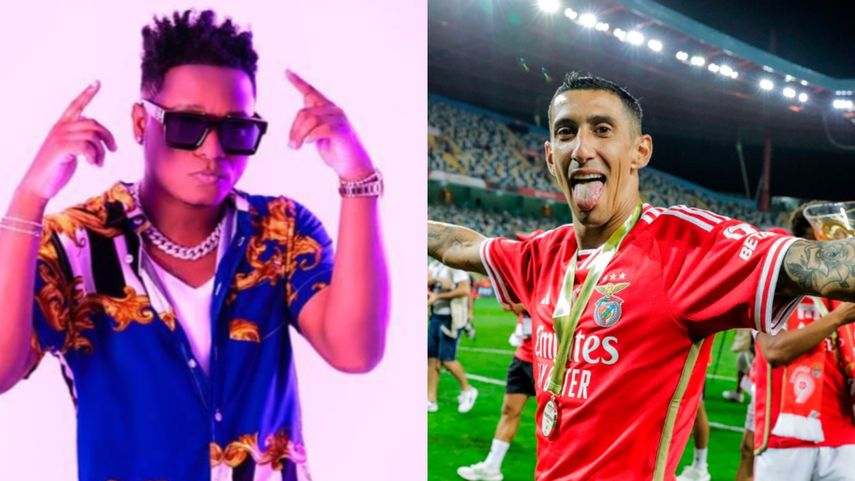 Di María y Otamendi celebran su triunfo al ritmo de Eddy Lover