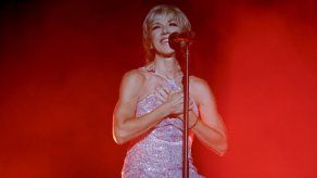 La cantante española Ana Torroja, conocida por formar parte de Mecano.