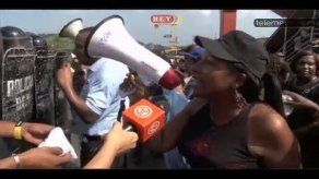 Protestas de la CSS en Colón continúan