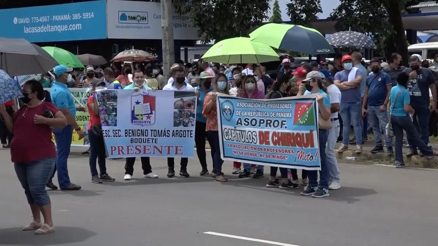 Minera Panamá: Docentes reiteran huelga indefinida