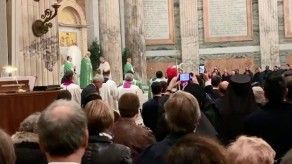Papa Francisco celebra homilía en la Basílica de San Pablo Papa Francisco celebra homilía en la Basílica de San Pablo