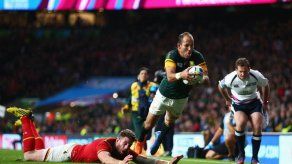 Sudáfrica remonta ante Gales y es el primer semifinalista del Mundial