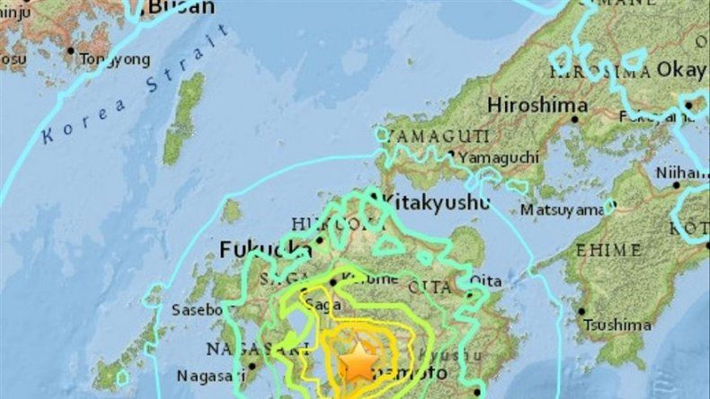 Terremoto de magnitud 7,1 sacude el sur de Japón y se emite alerta por tsunami