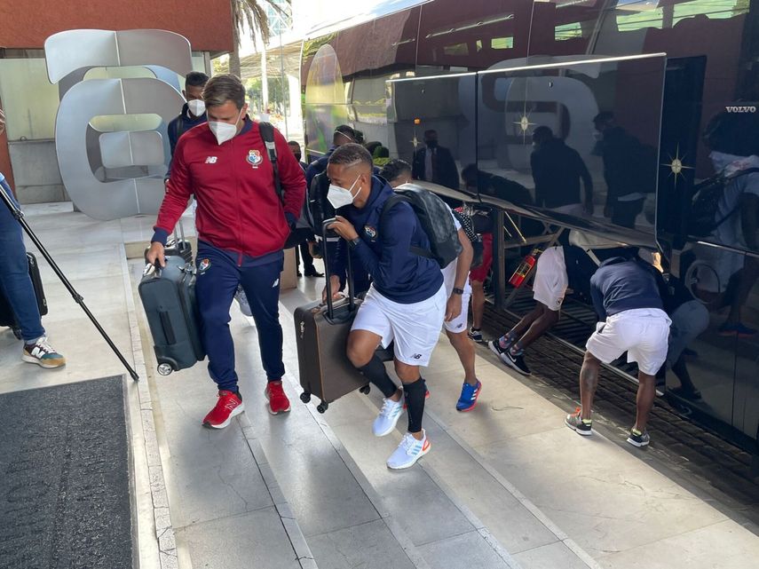 La selección de Panamá ya está en México