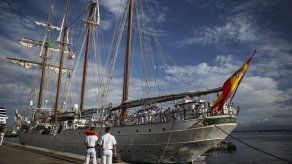 Buque escuela español llega a Río en su nuevo crucero de instrucción