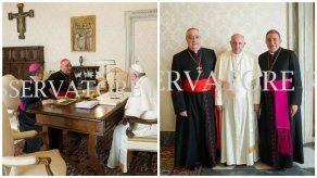 Papa Francisco recibió al cardenal Lacunza y Ulloa en audiencia privada