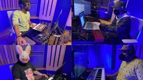 Participantes durante las semifinales de Manda tu pista.