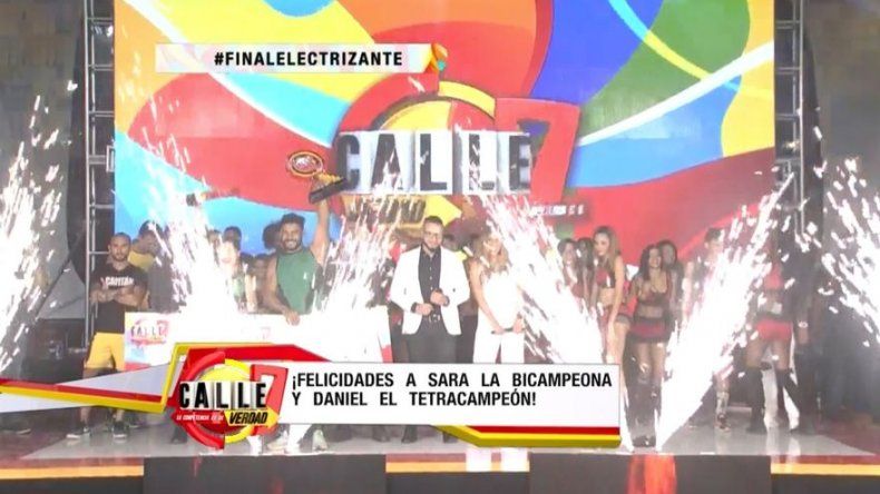 Sara y Daniel, campeones de la 8va temporada de Calle 7