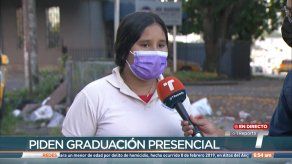 Estudiantes del IPT de Comercio piden al Meduca le permita hacer su acto de graduación